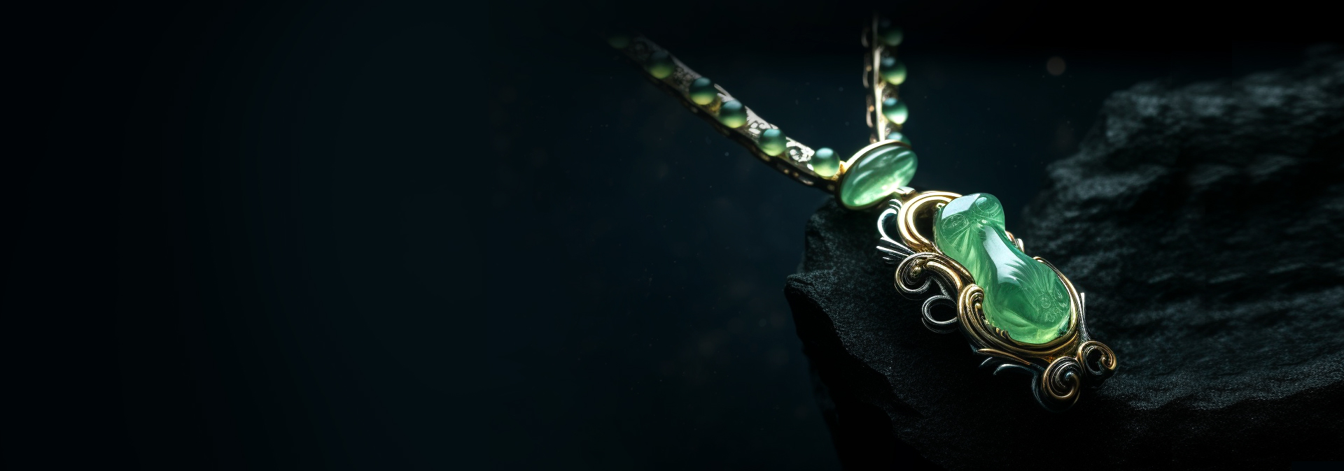 中国玉石珠　砡 新疆和田玉籽料原石洒金皮18k金镶玉吊坠9（yc243626） – 添福玉器